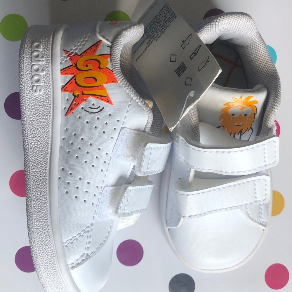 Adidas Advantage I Toddler Sneakers Orange/White